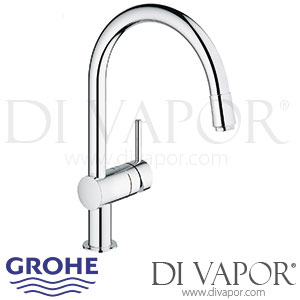 Grohe Minta Single-Lever Kitchen Sink Mixer - 2008 to 2015 - Tap Spare Parts 3291800E GEN1